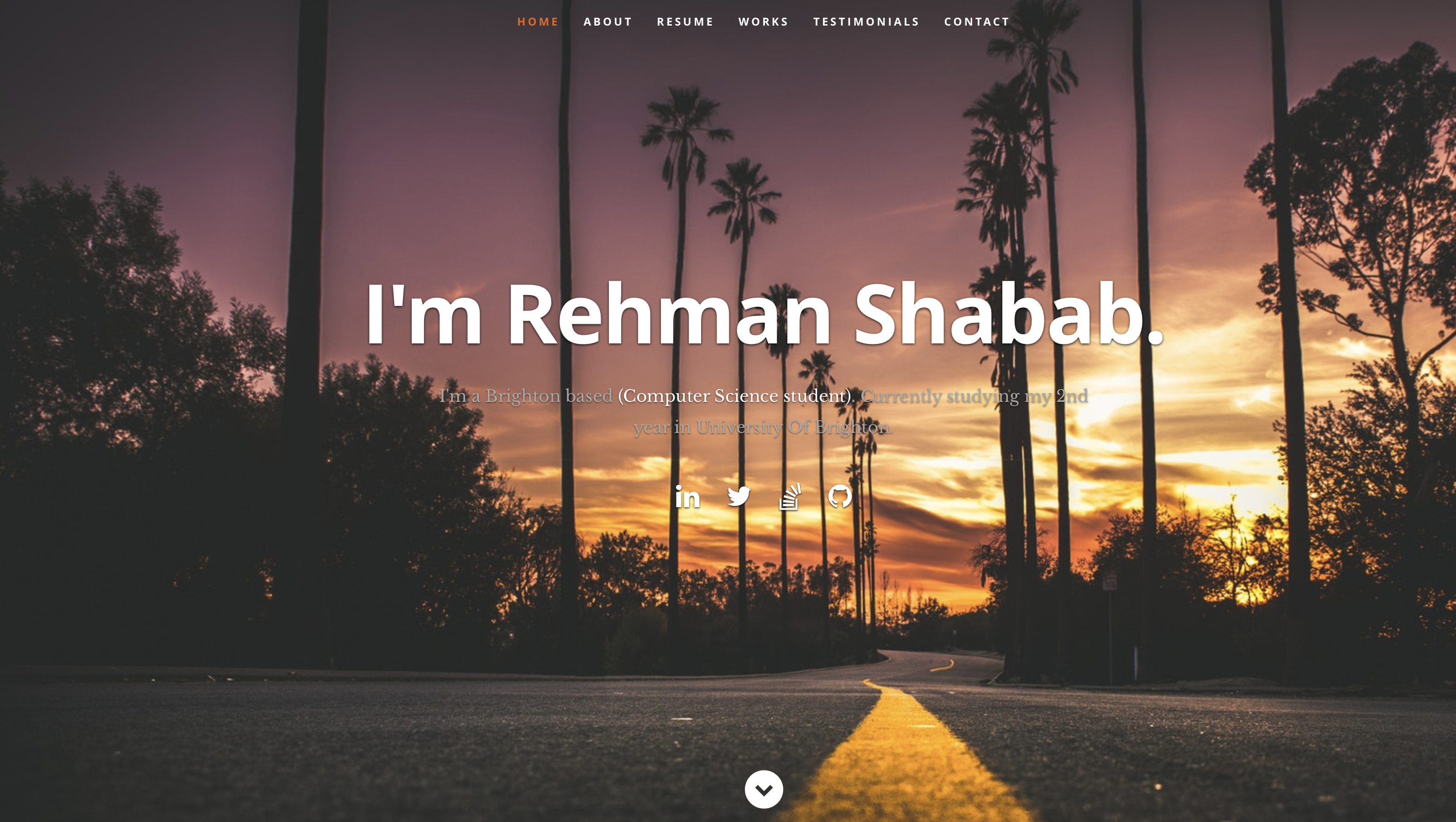 My CV Website